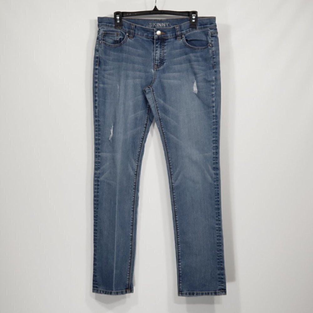 New York & Company Low Rise Skinny Leg Jeans Women's Size 8